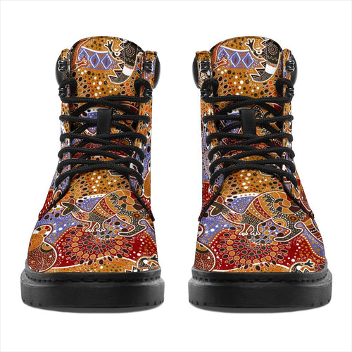 aboriginal-boots-koala-kangaroo-kookaburra-patterns-all-season