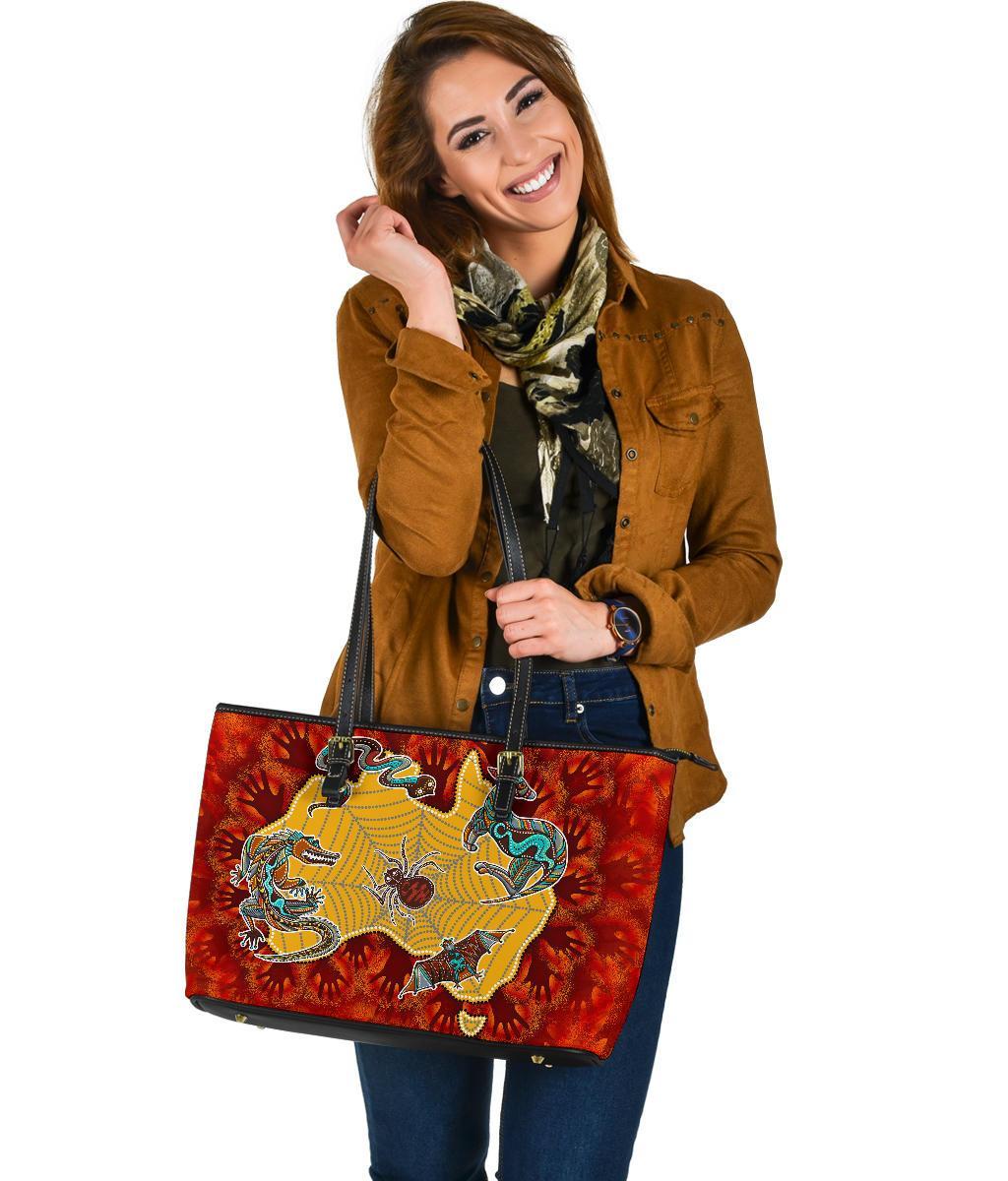 aboriginal-large-leather-tote-bag-australia-map-hand-patterns-spider-web