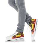 aboriginal-high-top-shoes-indigenous-circle-dot-painting-hand-art