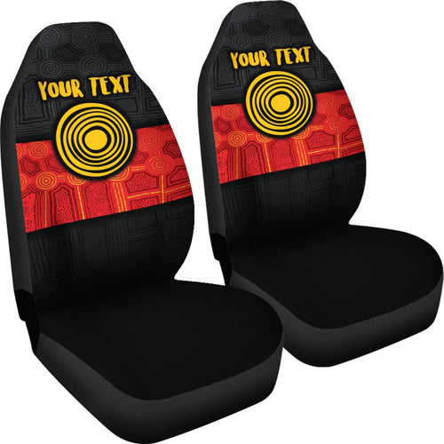 personalised-aboriginal-car-seat-covers-aussie-indigenous-flag