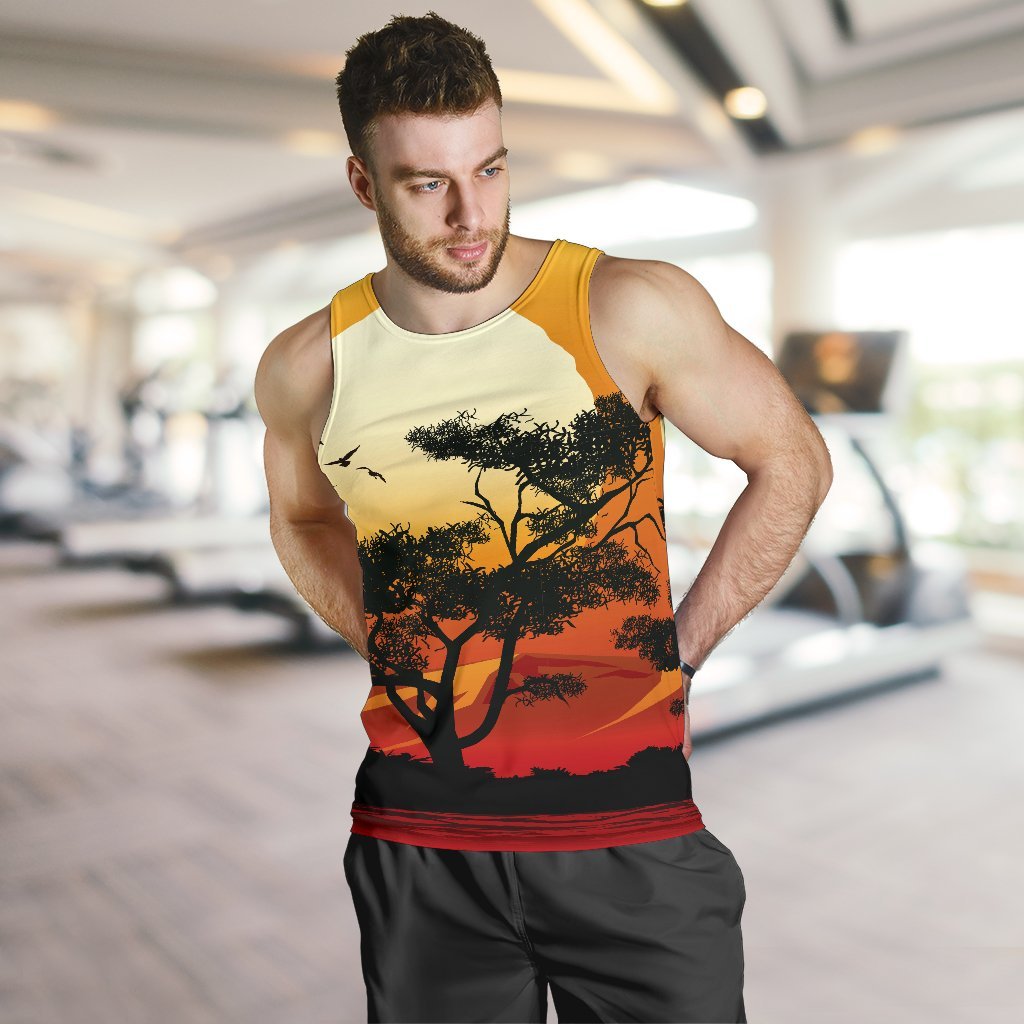mens-tank-top-sunset-and-tree-in-australia