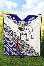 bulldogs-premium-quilt-indigenous