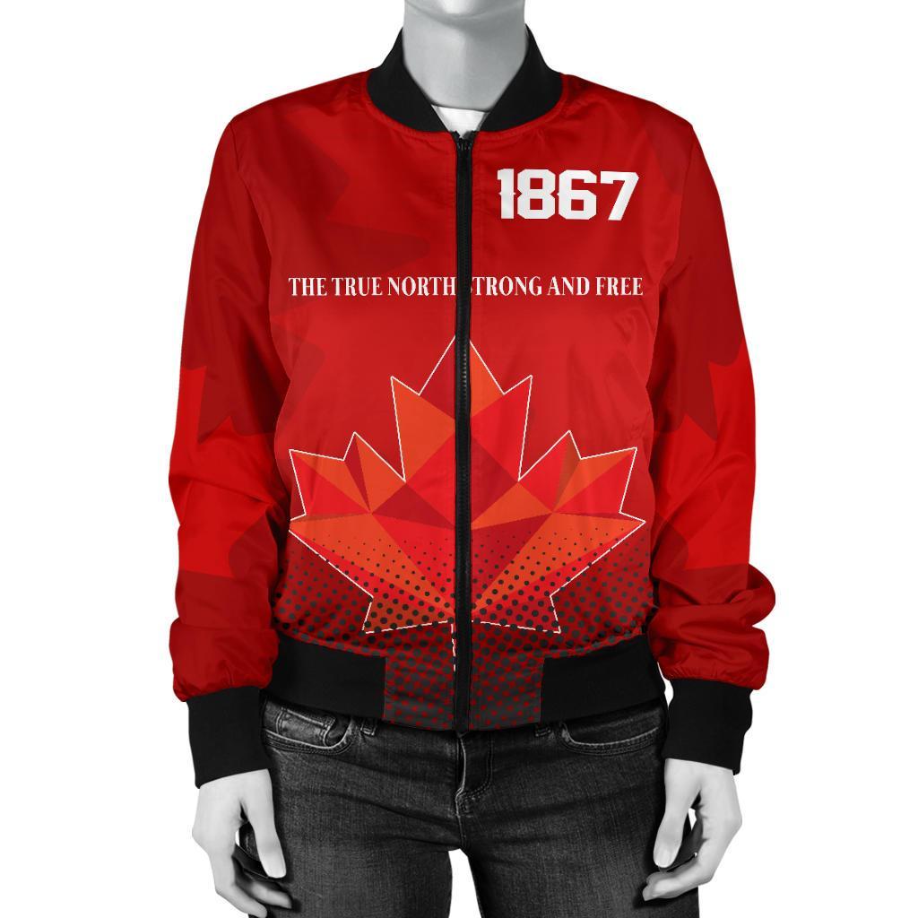 canada-day-since-1867-womens-bomber-jacket