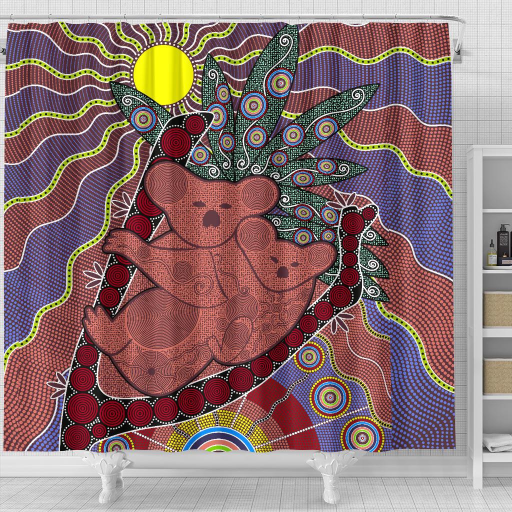 shower-curtain-koala-shower-curtain-aboriginal-patterns