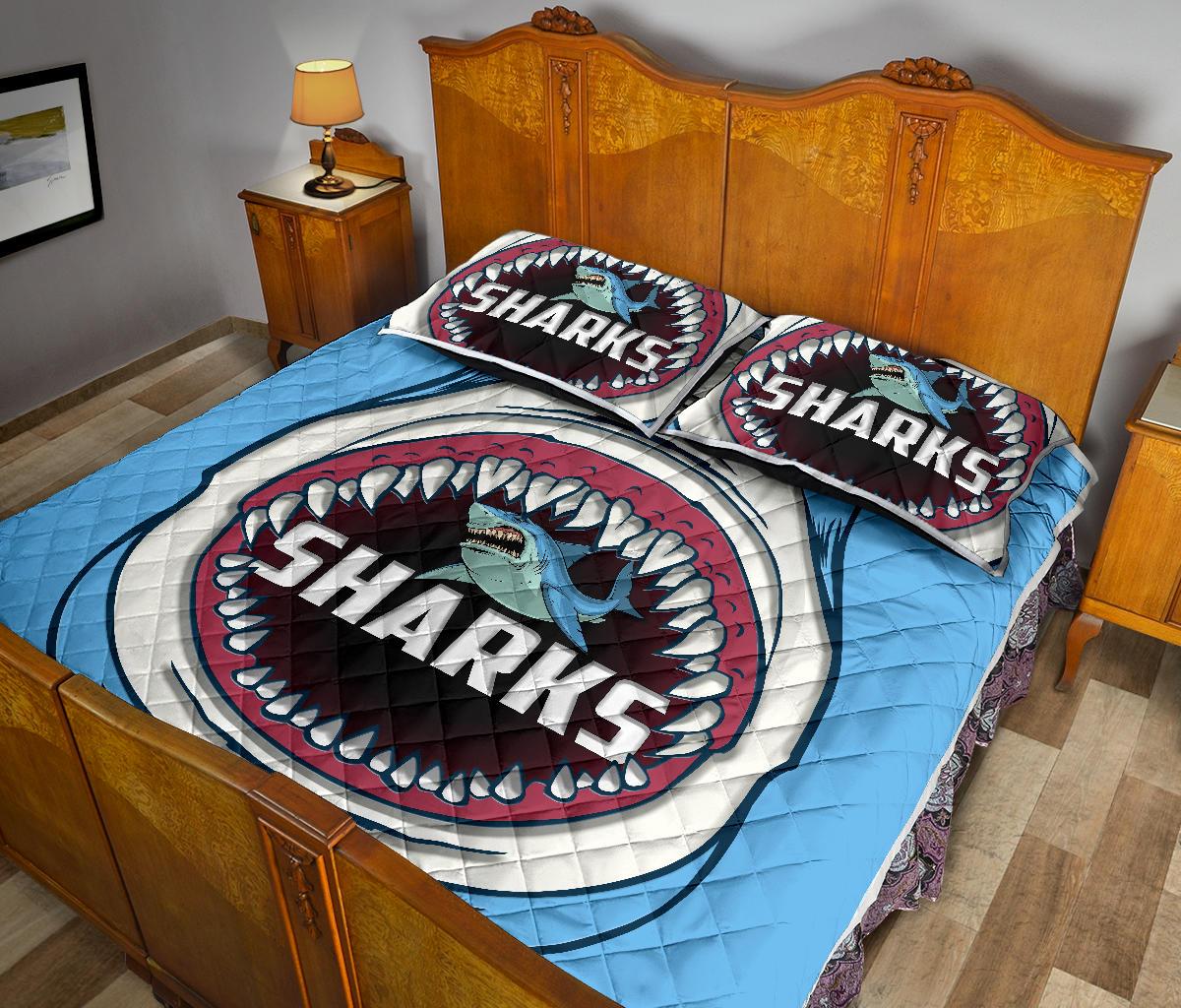 sharks-rugby-quilt-bed-set-cronulla-sutherland