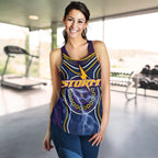 Melbourne Women Racerback Tank Lightning Storm Indigenous - Vibe Hoodie