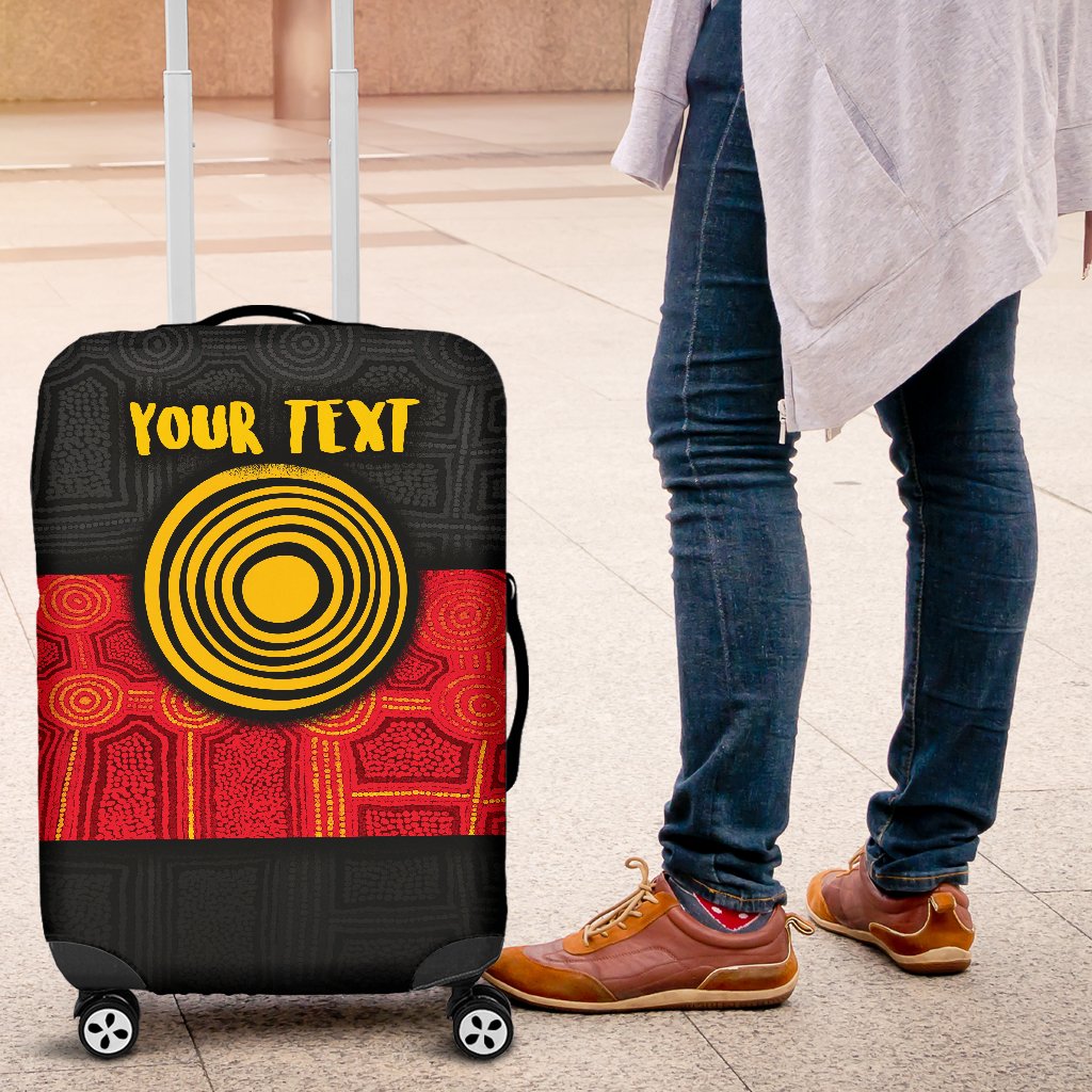 personalised-aboriginal-luggage-covers-aussie-indigenous-flag