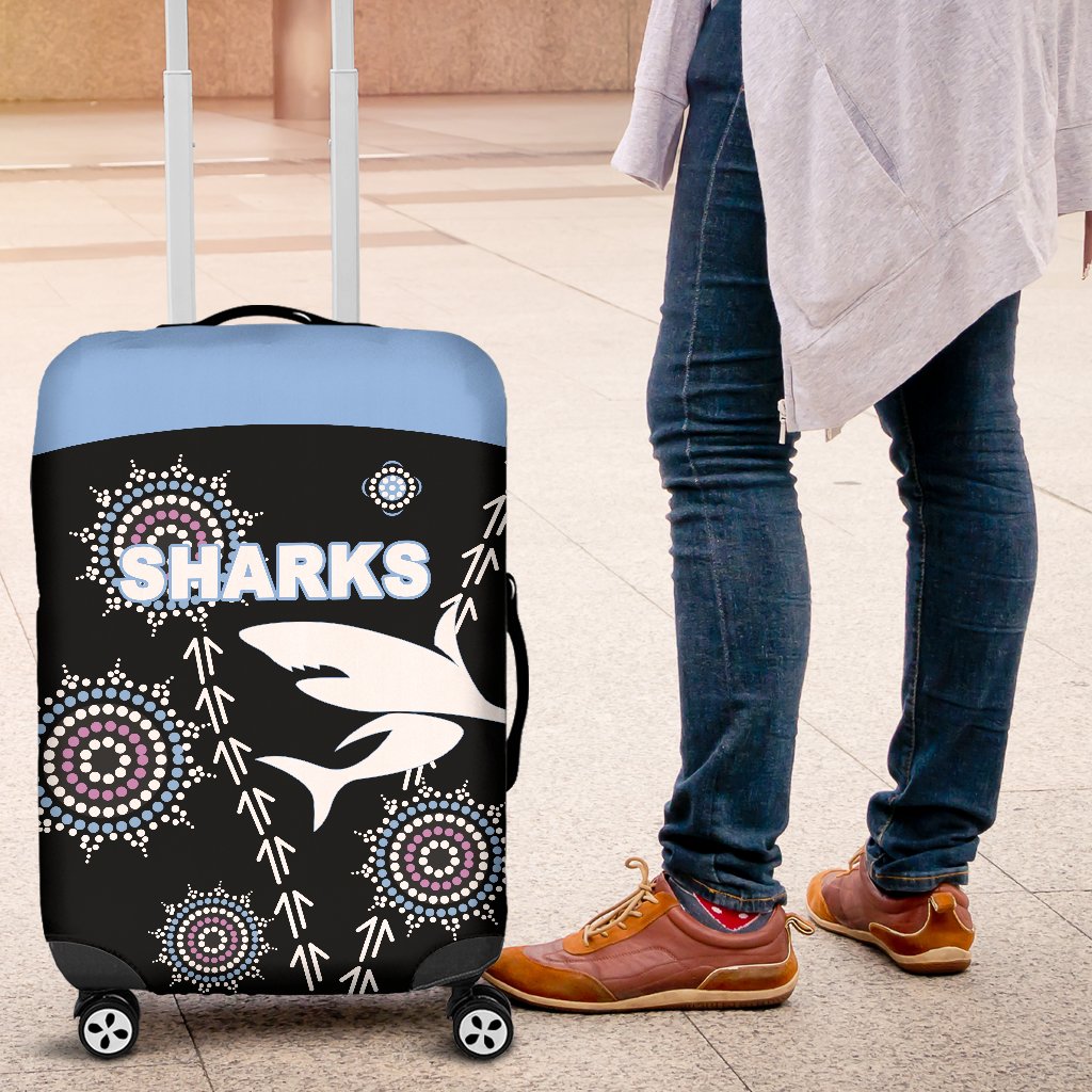 cronulla-luggage-covers-sharks-simple-indigenous-black