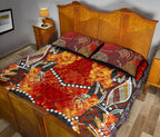 quilt-cover-set-dot-painting-crocodile-and-kangaroo-patterns