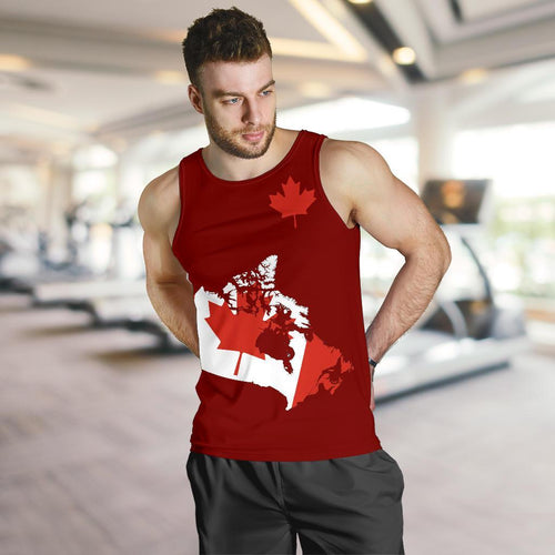 canada-map-special-tank-top