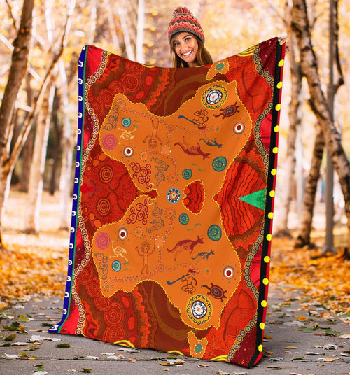 premium-blanket-aboriginal-pattern-australia-map