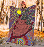 premium-blanket-koala-blanket-aboriginal-patterns