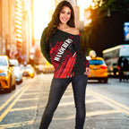 Wanderers Women Off Shoulder Sweater - Vibe Hoodie