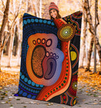 1st-australia-premium-blanket-aboriginal-mother-and-son-foot