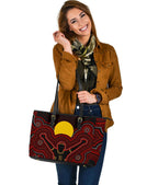 aboriginal-large-leather-tote-bag-the-sun-always-shines