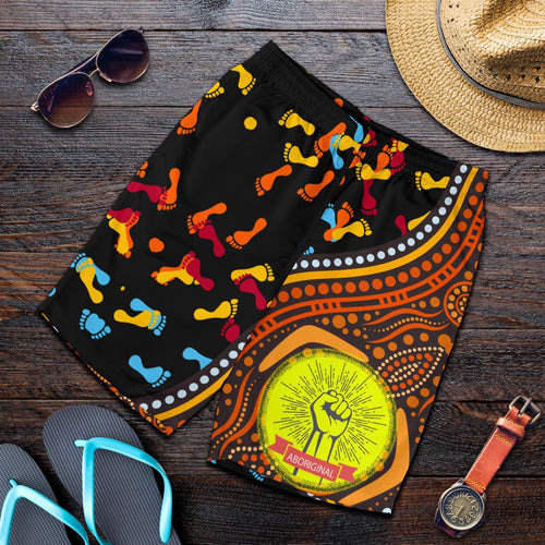 shorts-men-aboriginal-style-flag-dot-painting