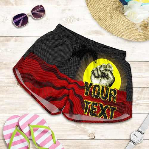 [Custom] Women's Shorts, Black Lives Matter Sun Dot Painting - Vibe Hoodie