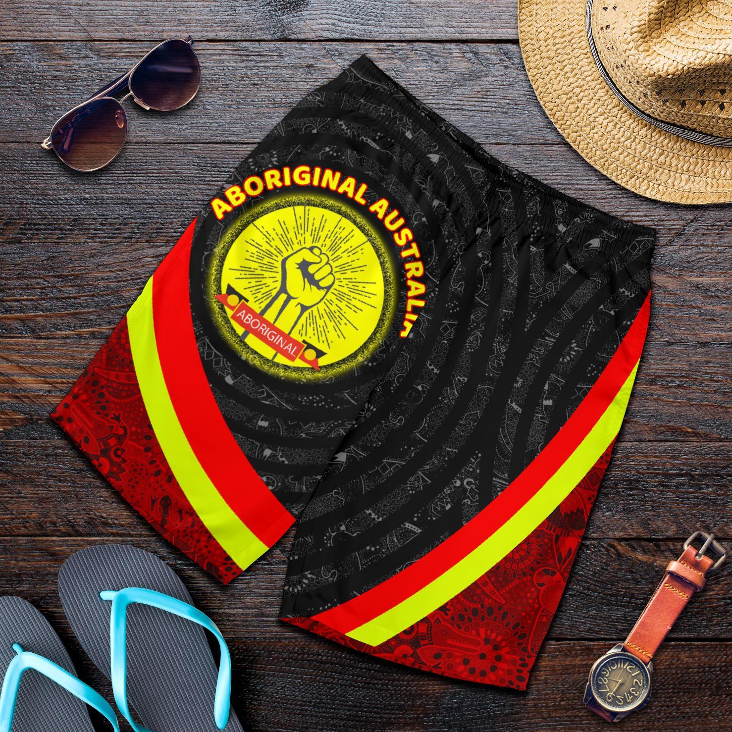 shorts-mens-aboriginal-flag-and-animals-pattern
