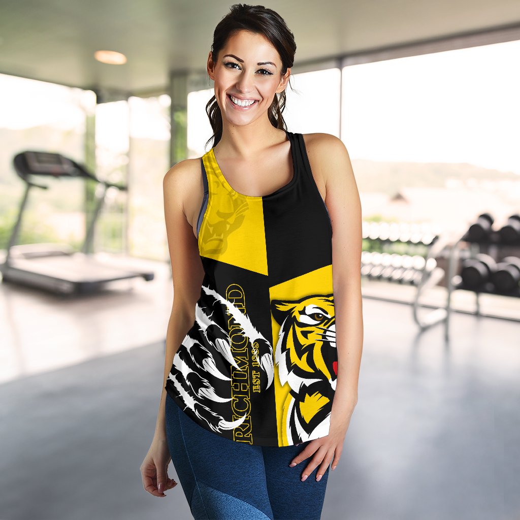 Richmond Tigers Women's Racerback Tank Special Style - Vibe Hoodie