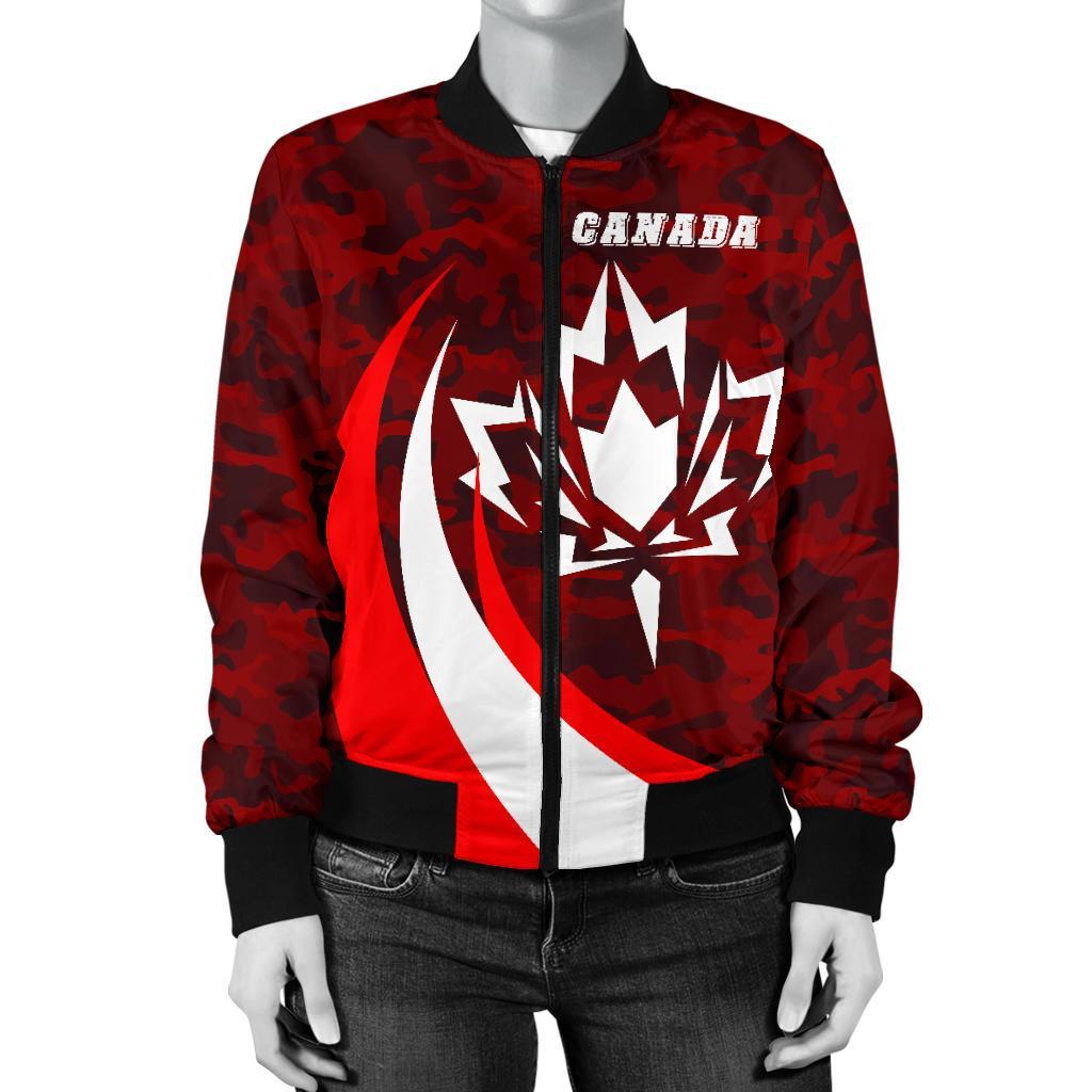 canada-true-north-strong-and-free-womens-bomber-jacket