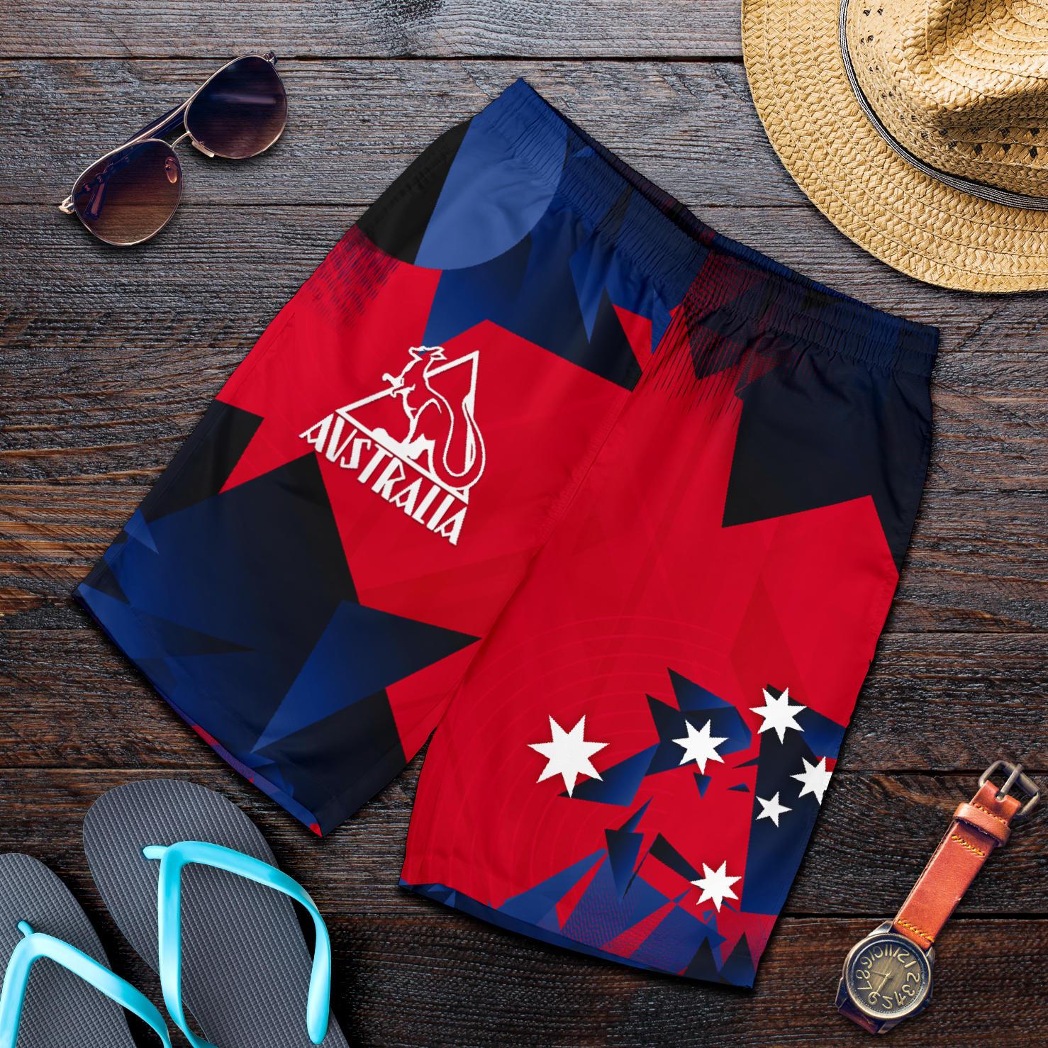 Short - Kangaroo Symbol Short Southern Cross Australia - Women - Vibe Hoodie
