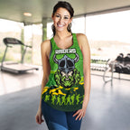 Canberra Raiders Women Racerback Tank Anzac Country Style - Vibe Hoodie