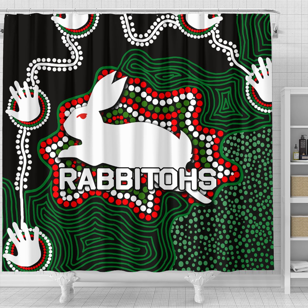 rabbitohs-shower-curtain-aboriginal-2