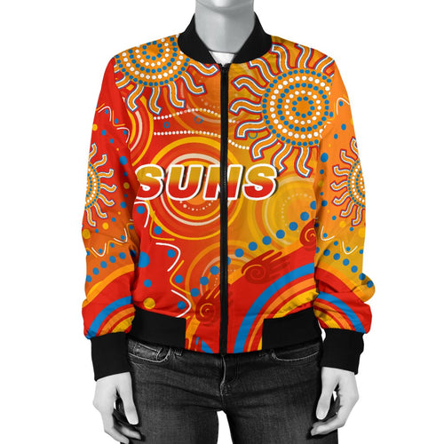 suns-women-bomber-jacket-sun-indigenous-gold-coast