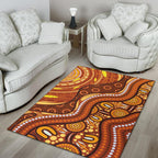 aboriginal-area-rug-landscape-and-the-sun-dot-painting-art