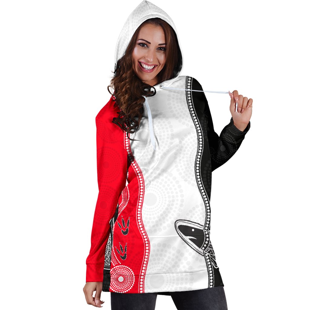 st-kilda-womens-hoodie-dress-aboriginal