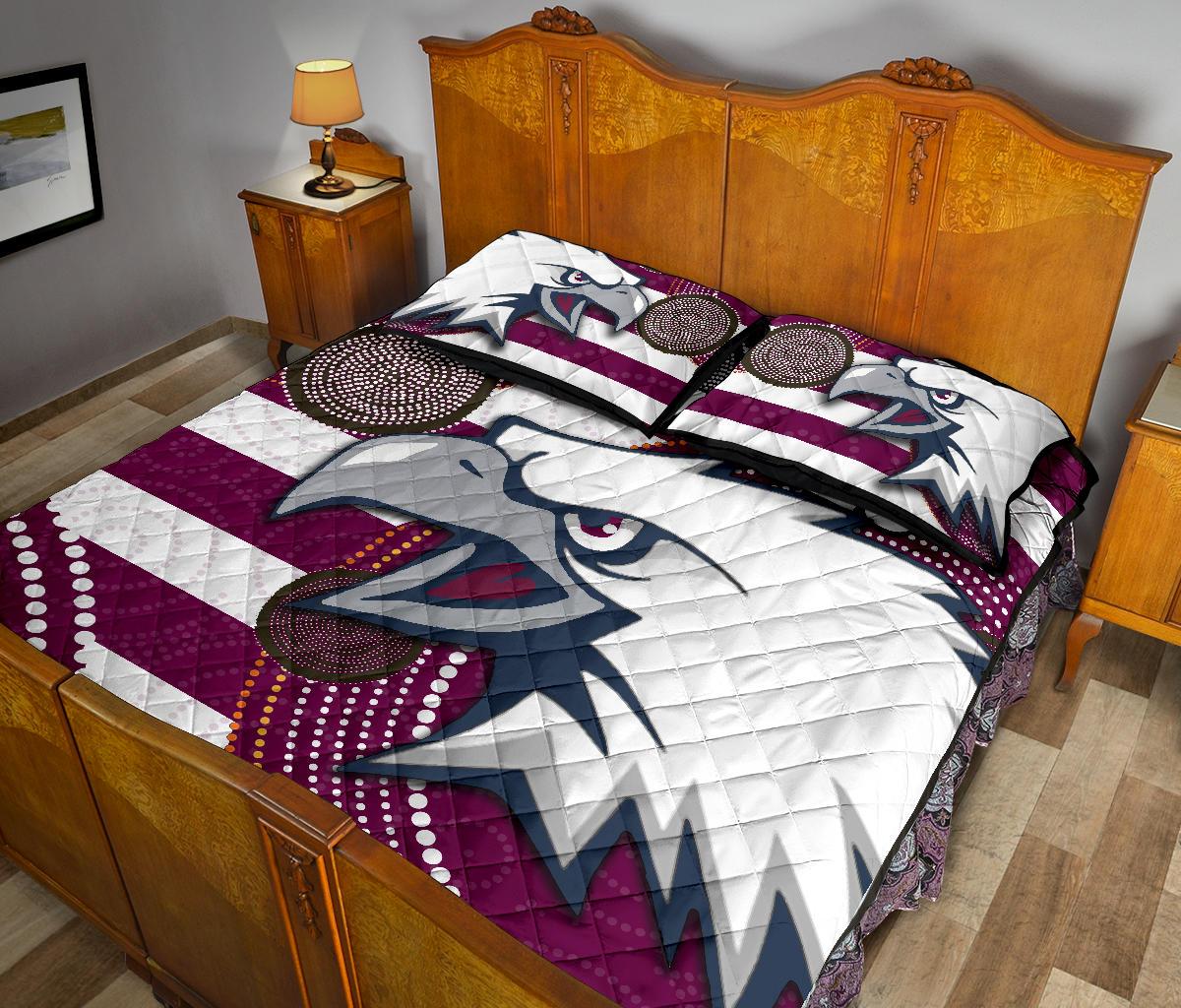 sea-eagles-quilt-bed-set-aboriginal
