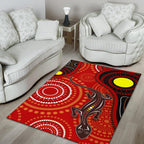 aboriginal-area-rug-australia-lizard-dot-painting-art