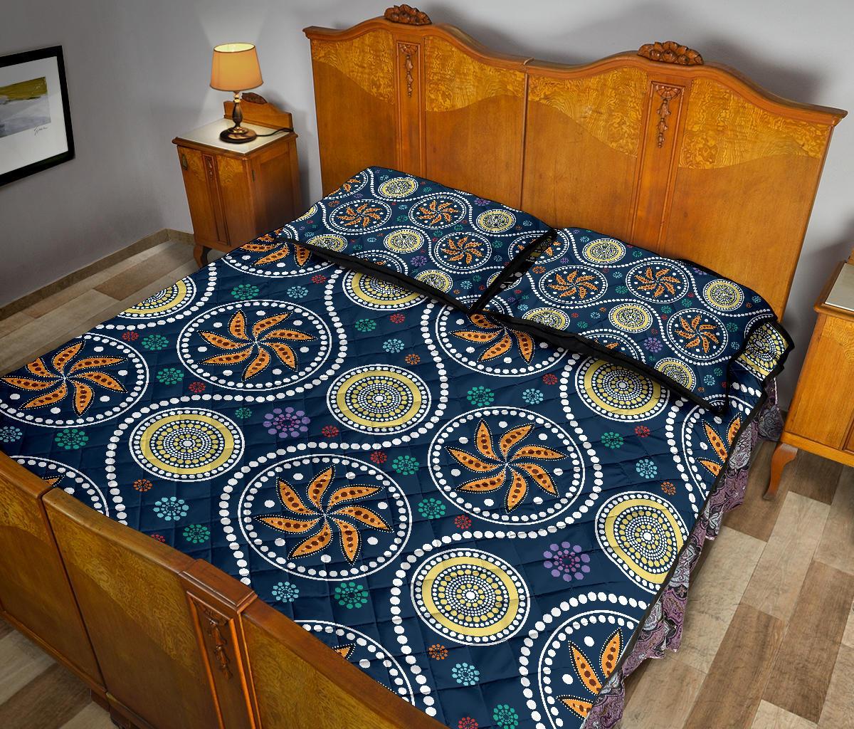 aboriginal-quilt-bed-set-indigenous-patterns-ver06
