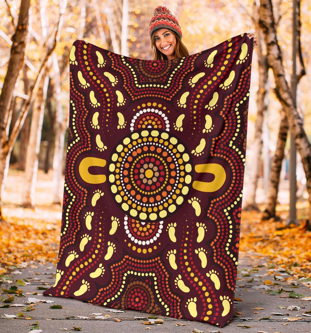 premium-blanket-indigenous-circle-footprint