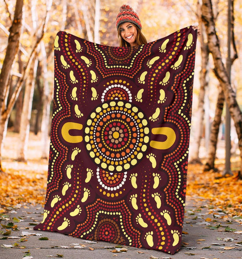 premium-blanket-indigenous-circle-footprint