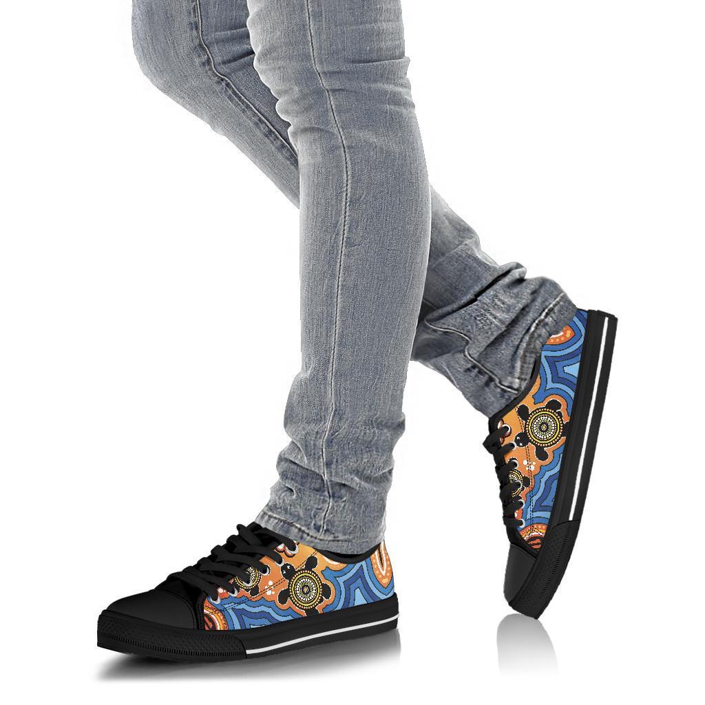 aboriginal-low-top-shoes-indigenous-art-patterns-ver04