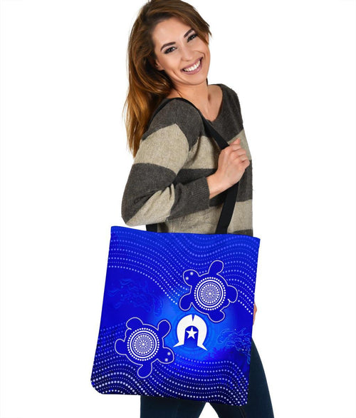 torres-strait-islanders-tote-bags-torres-symbol-with-turtle