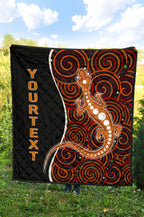 aboriginal-personalised-premium-quilt-indigenous-lizard-dreaming