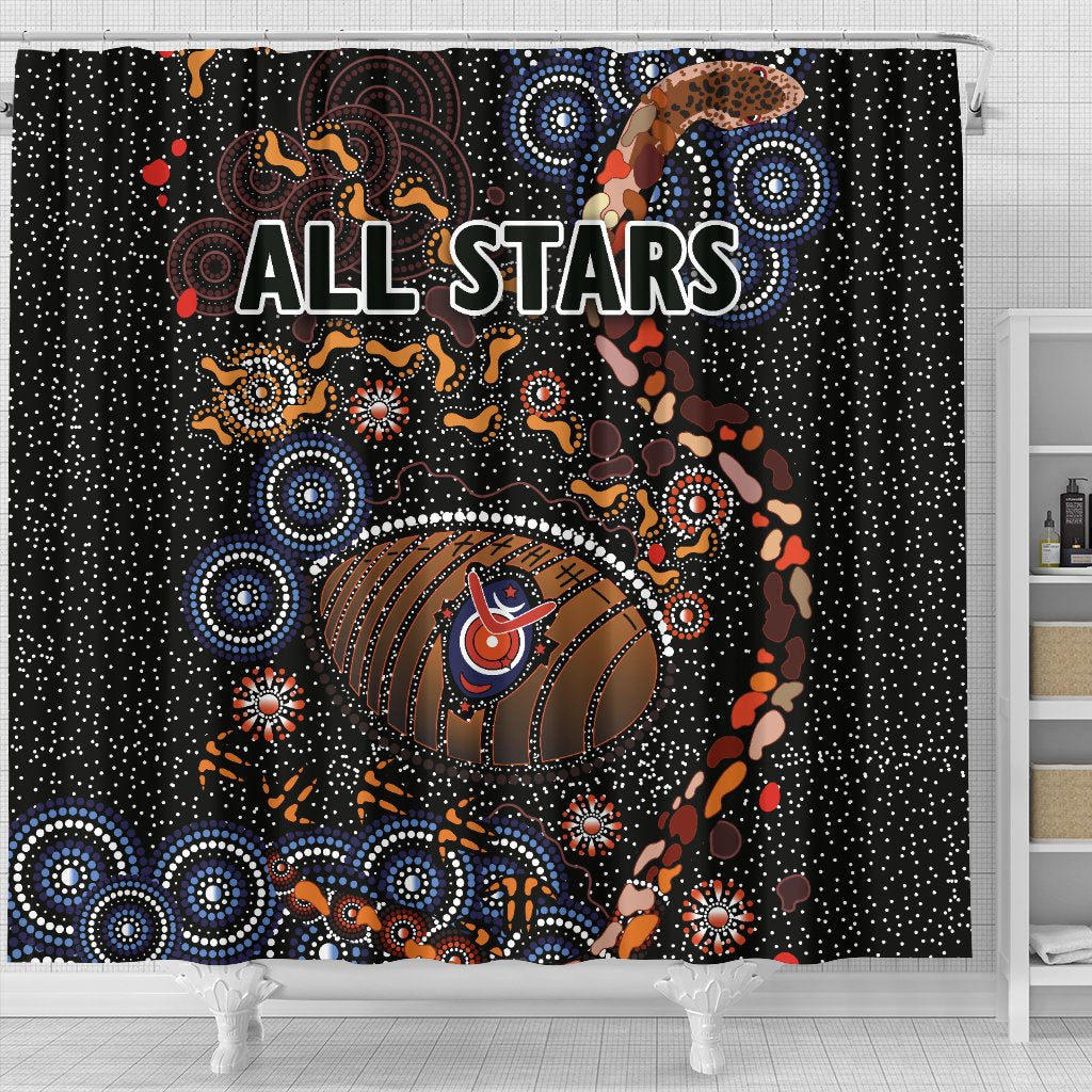 indigenous-shower-curtain-all-stars