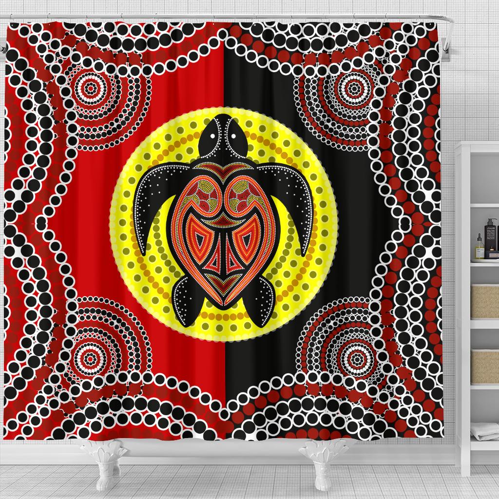 shower-curtain-aboriginal-dot-painting-shower-curtain-turtle