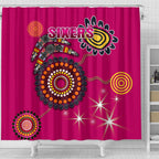 sydney-shower-curtain-sixers-indigenous-magenta
