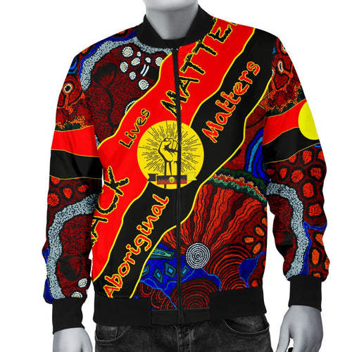 bomber-jacket-black-lives-matter-aboriginal-pattern