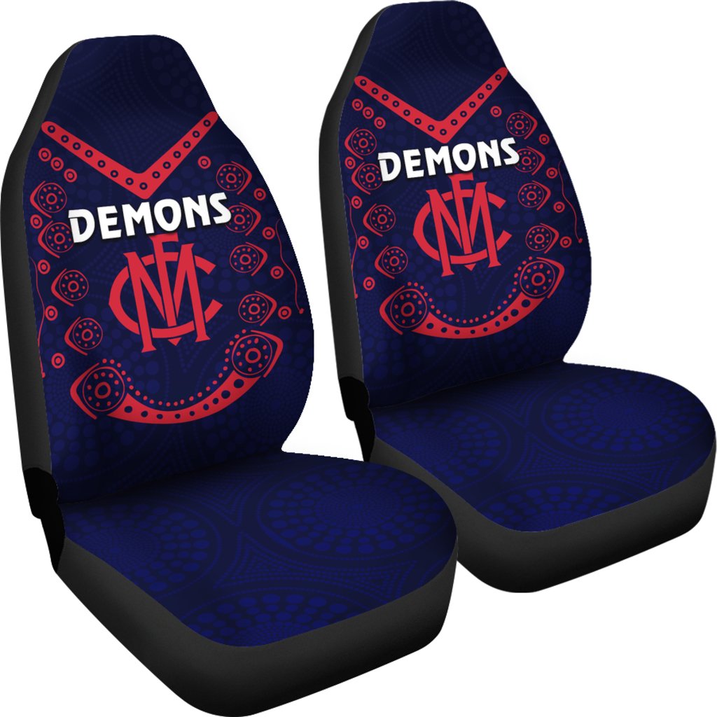 melbourne-demons-indigenous-car-seat-covers-football