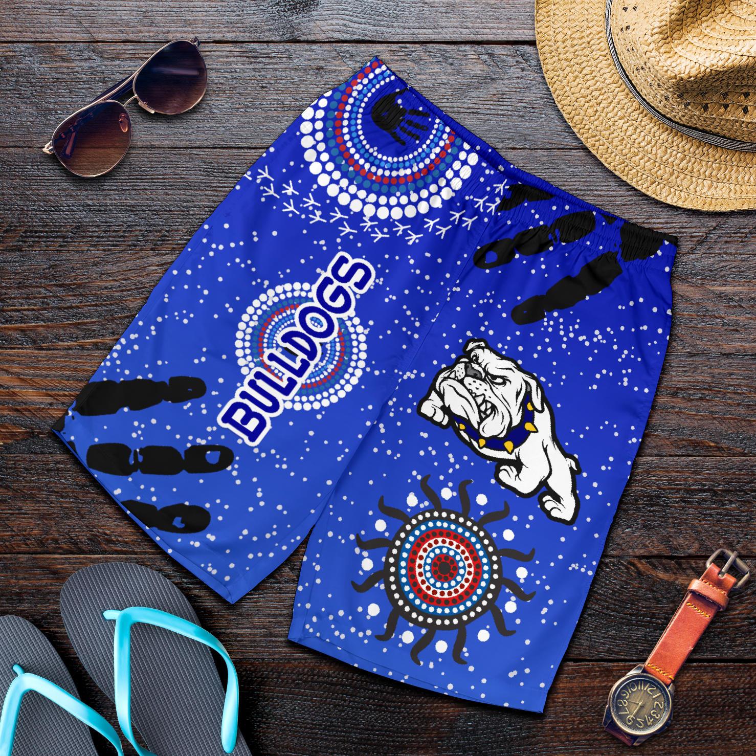 bulldogs-men-shorts-indigenous-country-style