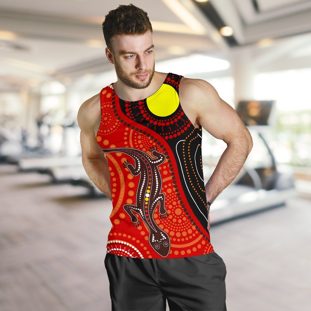 aboriginal-mens-tank-top-australia-lizard-dot-painting-art