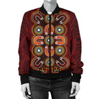 aboriginal-womens-bomber-jacket-aboriginal-dot-painting-flowers-style