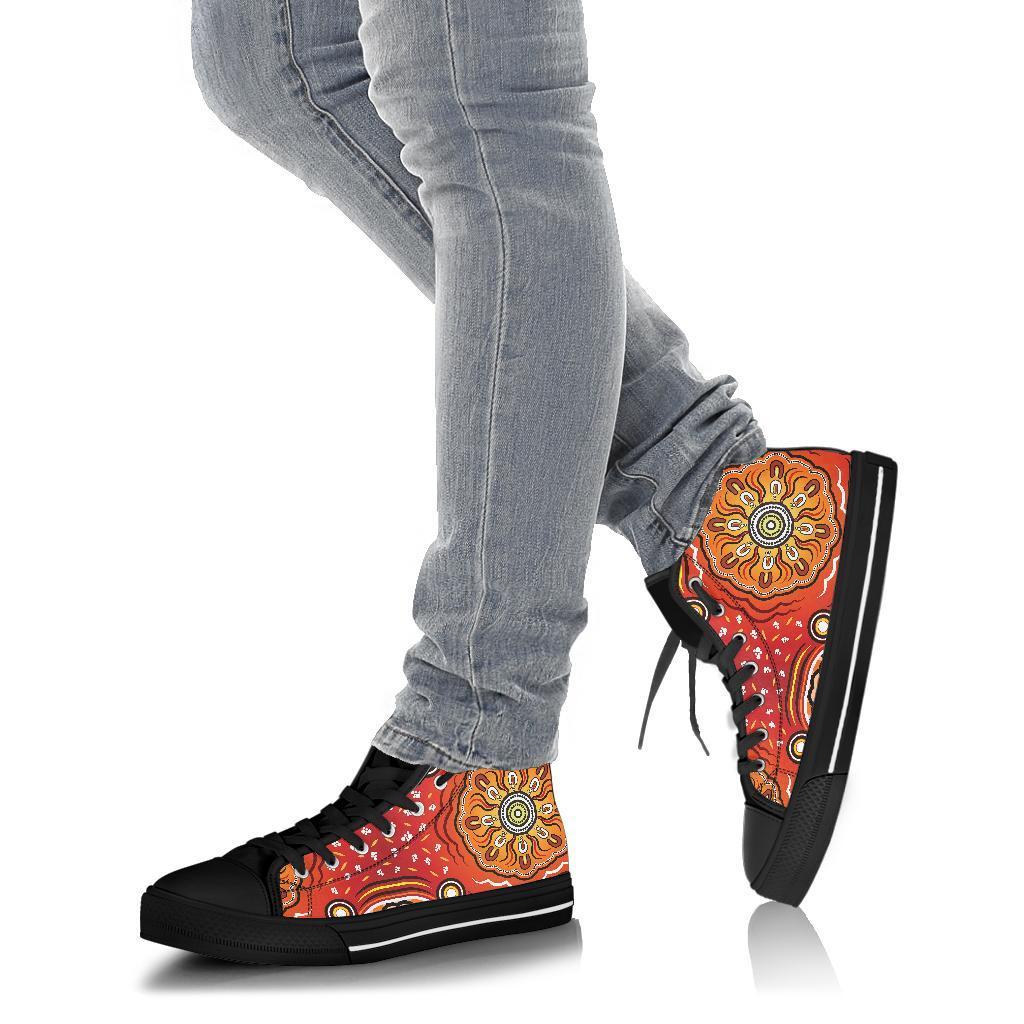 aboriginal-high-top-shoes-indigenous-art-patterns-ver01
