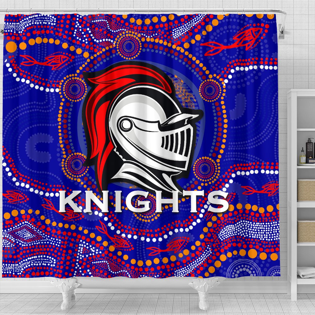 knights-shower-curtain-aboriginal