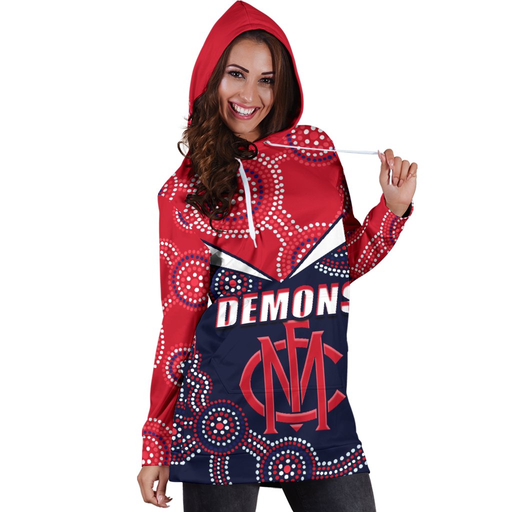 demons-indigenous-hoodie-dress-melbourne-fancy