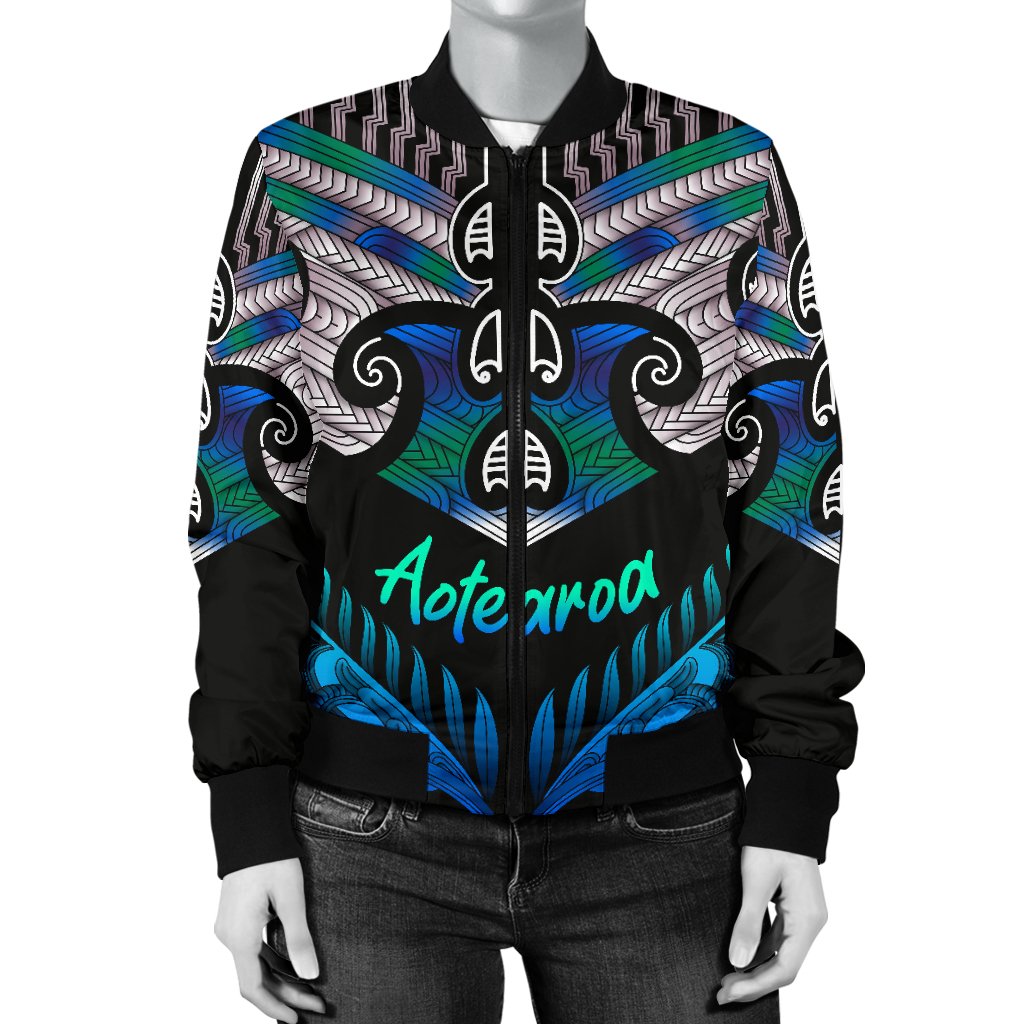aotearoa-women-bomber-jacket-silver-fern-tangaroa